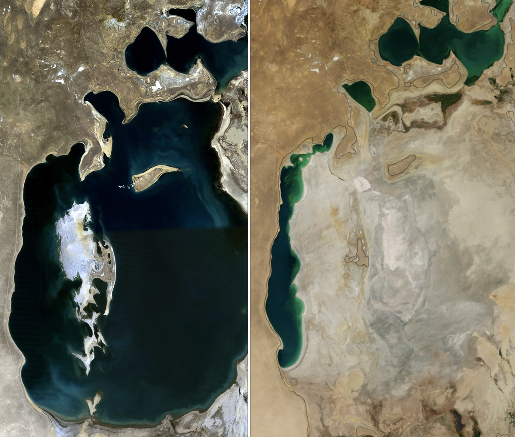 El mar de Aral vuelve de entre los muertos